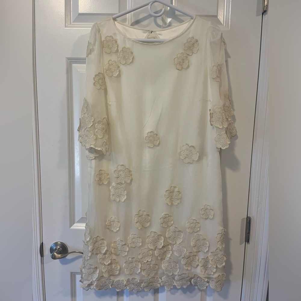 Hitherto dress size 10 detail work. Beautiful